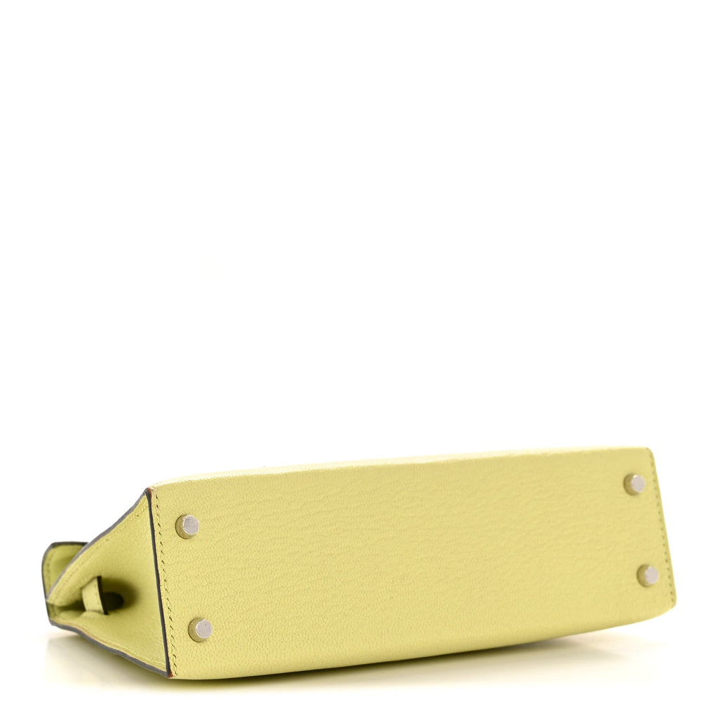 Chevre Mysore Mini Kelly Sellier 20 Jaune Bourgeon