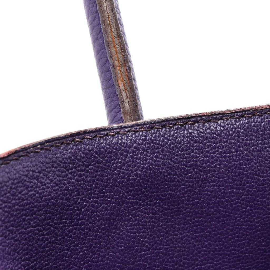 Taurillon Clemence Birkin 35 Iris
