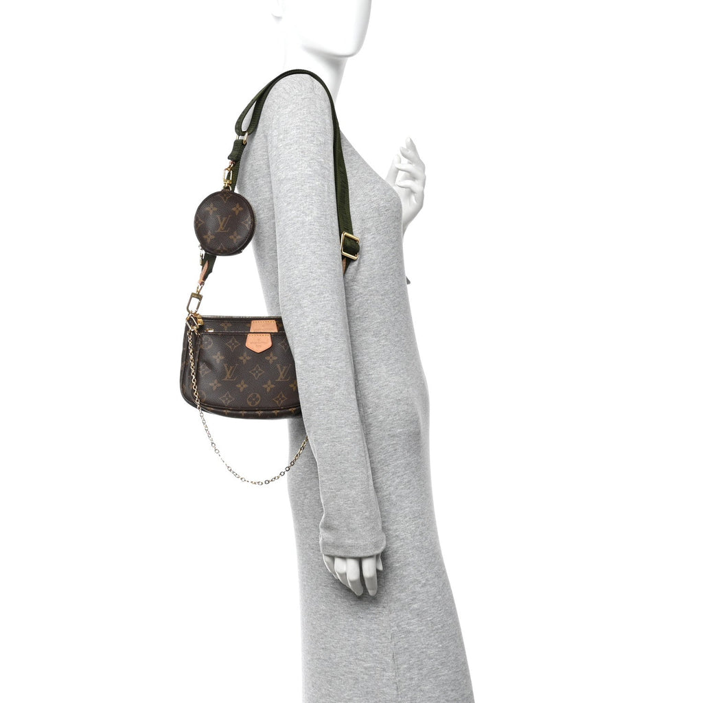 Monogram Multi Pochette Accessories Kaki