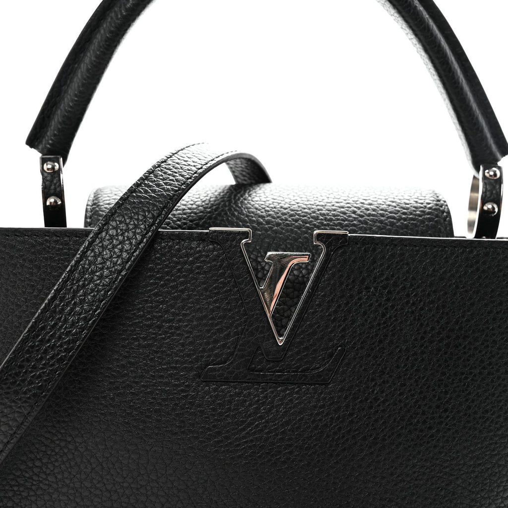 Taurillon Capucines PM Black
