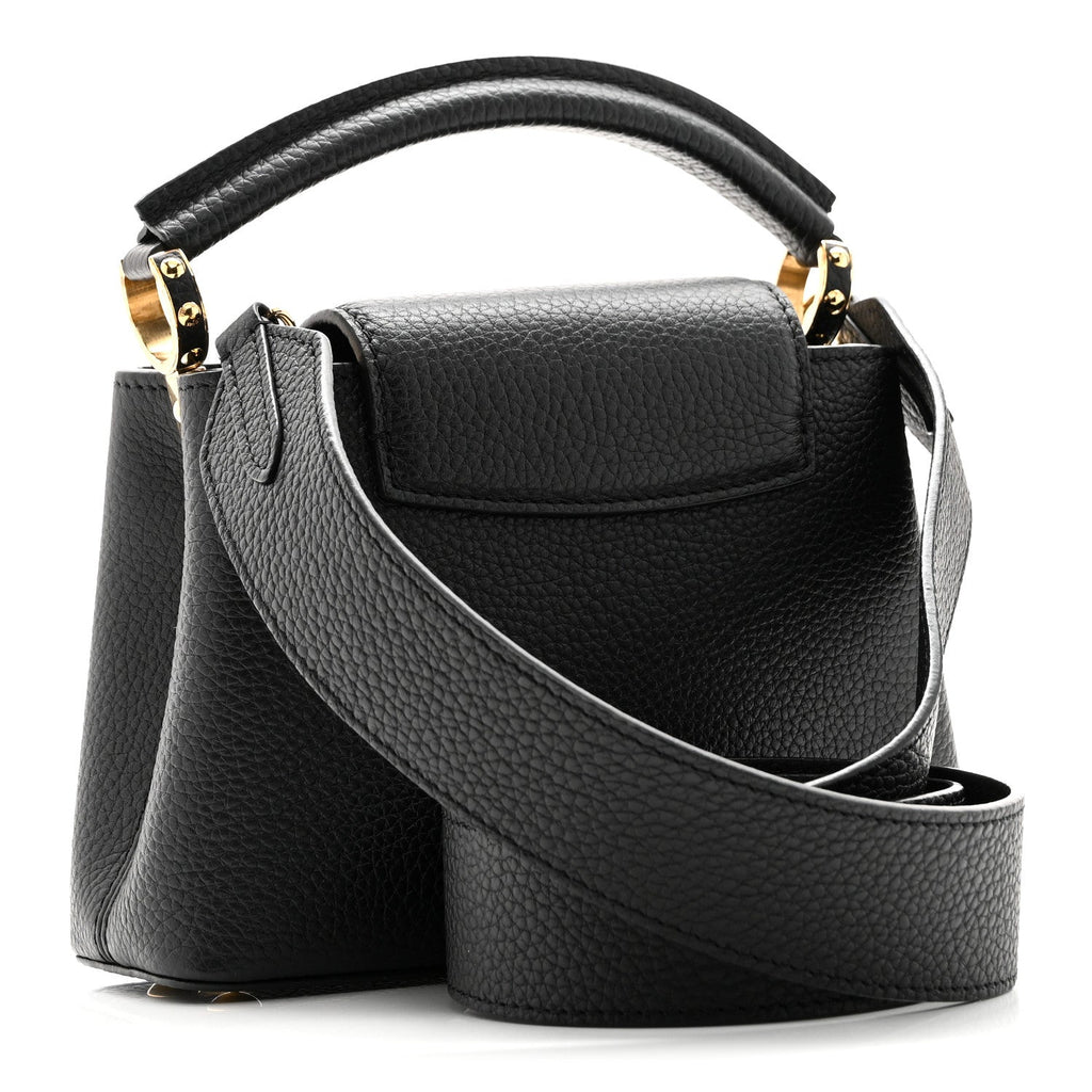 Taurillon Mini Capucines Black