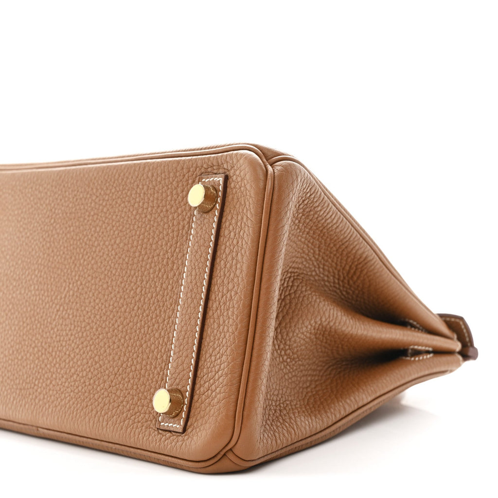 Togo Birkin 25 Gold