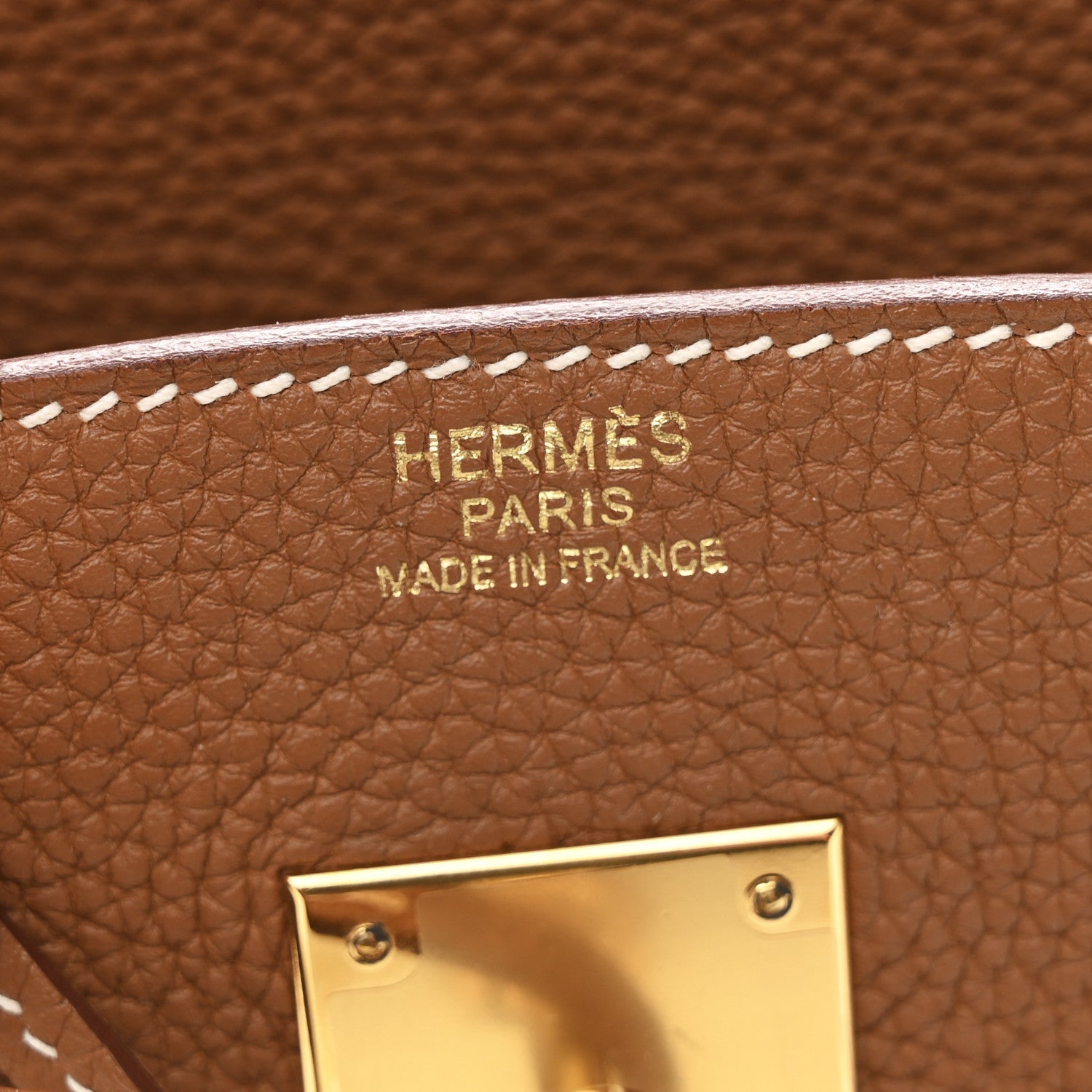 Togo Birkin 30 Gold