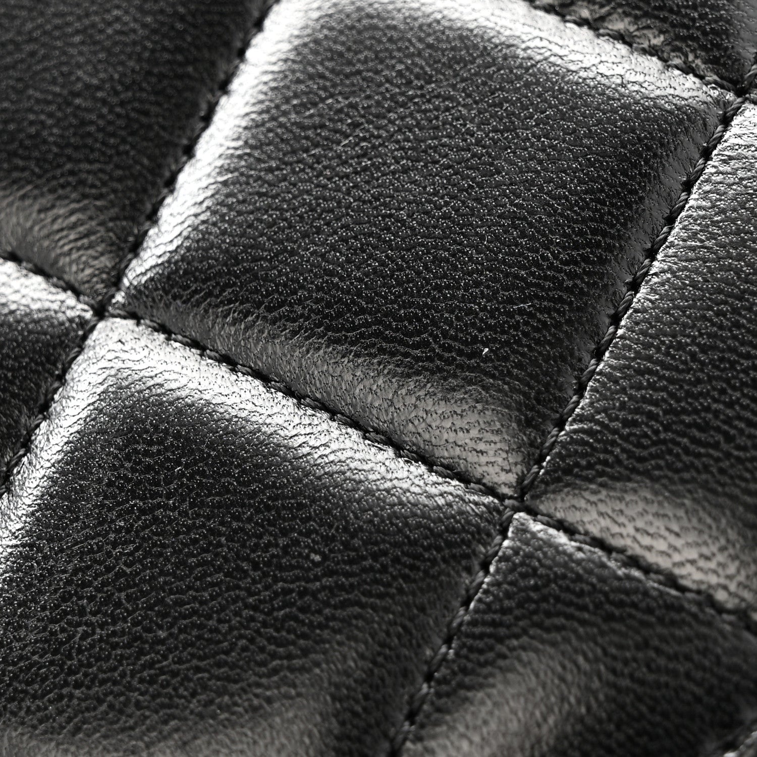 Lambskin Quilted Medium Trendy CC Flap Dual Handle Bag Black